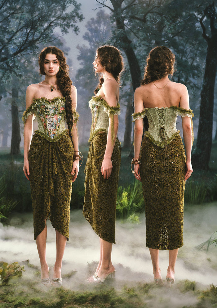 Forest Elf Princess Corset