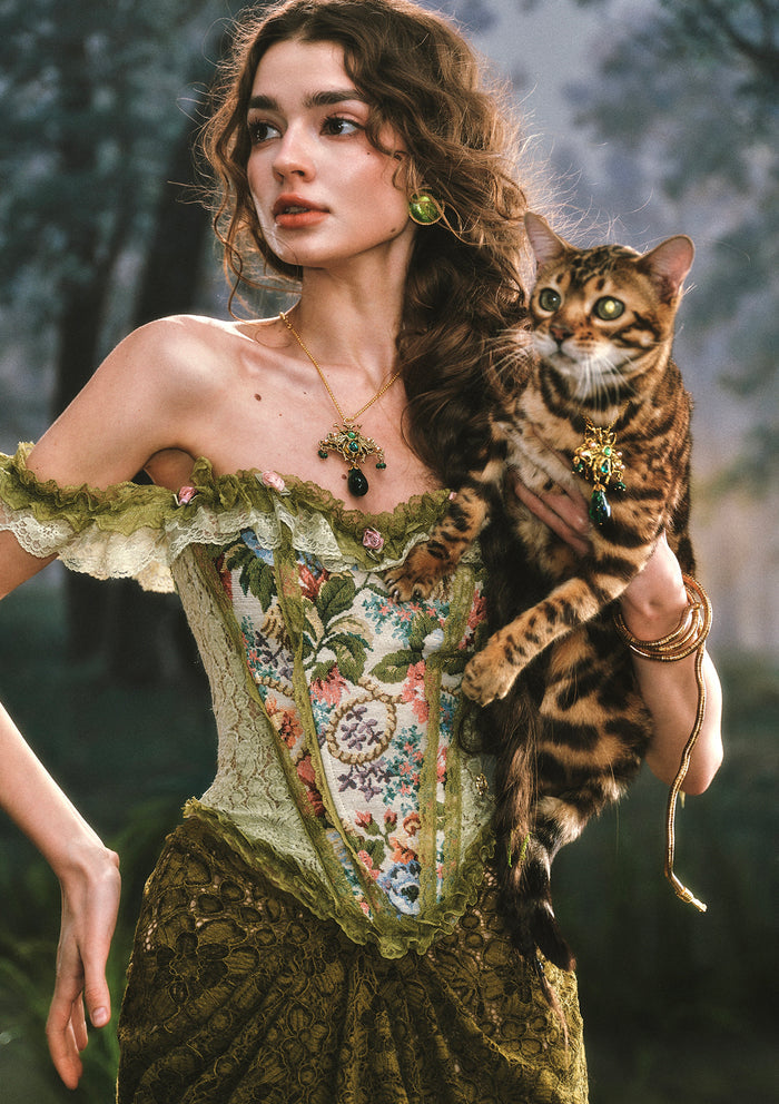 Forest Elf Princess Corset