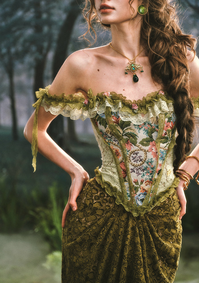 Forest Elf Princess Corset