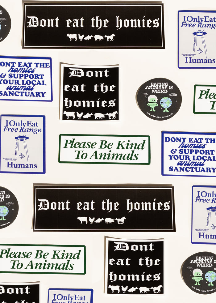 FREE RANGE HUMAN STICKER