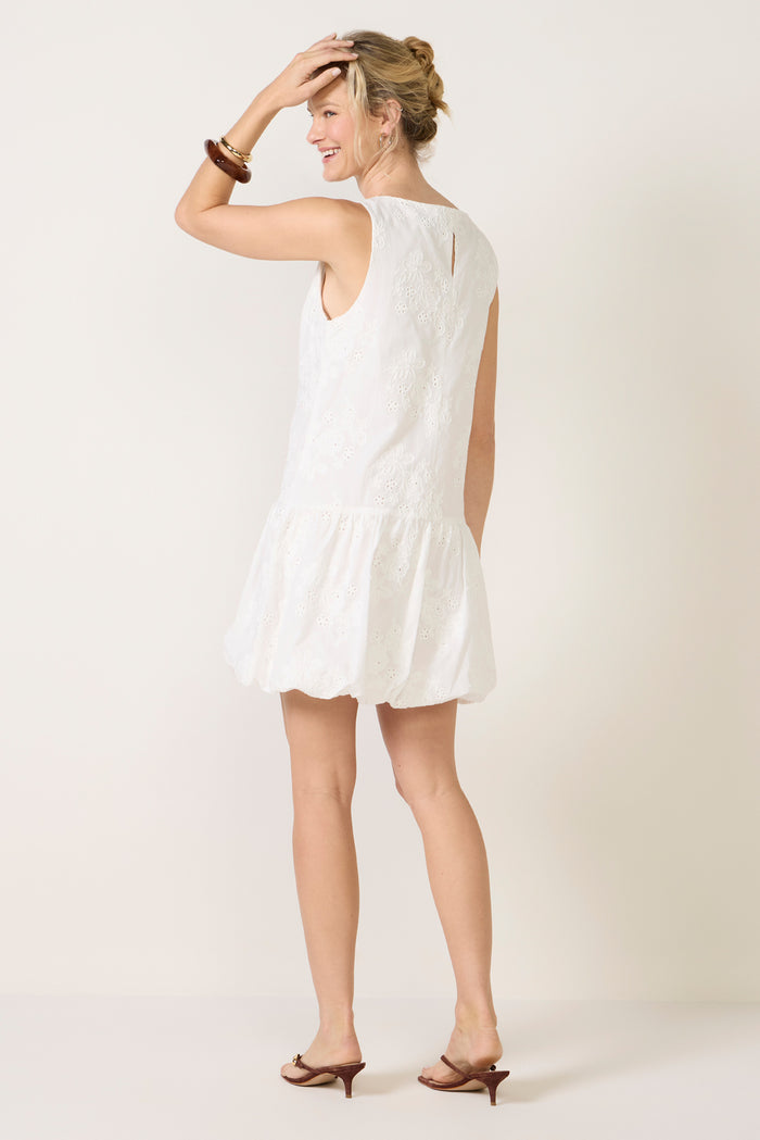Garden Eyelet Bubble Dress