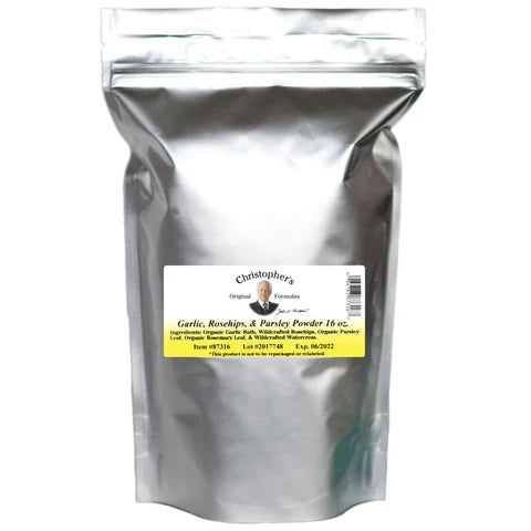 Garlic, Rosehips, & Parsley Powder 16oz