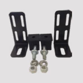 Gudgeon hinge pair BLACK FINISH - Image 1