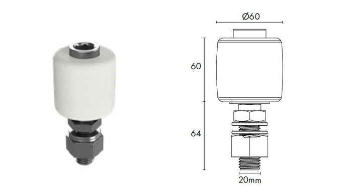 Guide roller - Image 1