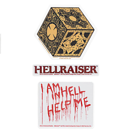 Halloween Horror Nights 2026 HELLRAISER™ Sticker Set