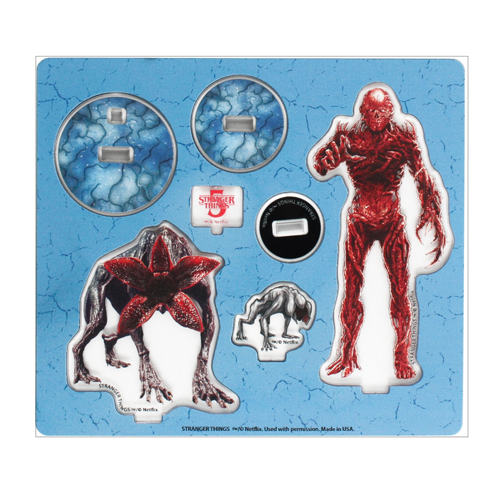 Halloween Horror Nights 2026 Stranger Things Season 5 Acrylic Set