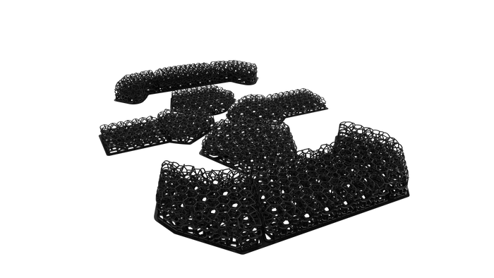 HHV® Micro Lattice Impact Helmet Pads – Hard Head Veterans