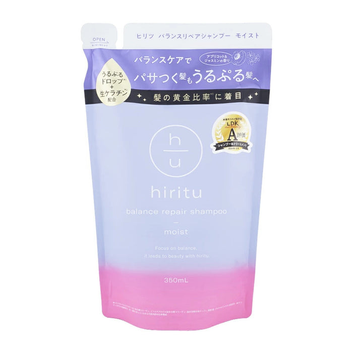 HIRITU Balance Repair Shampoo Moist Refill 350ml