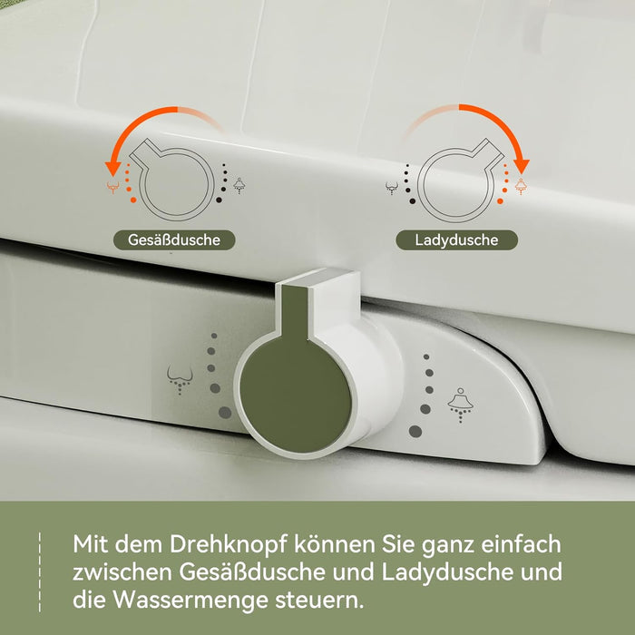 HOROW B0406 WC-Sitz mit Bidetfunktion