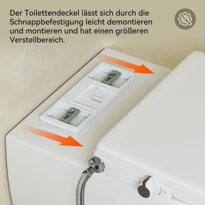 HOROW B0406 WC-Sitz mit Bidetfunktion