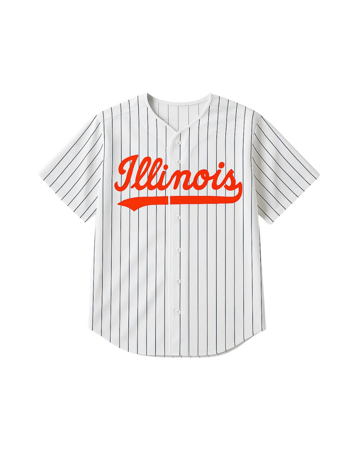 Illinois Baseball Jersey