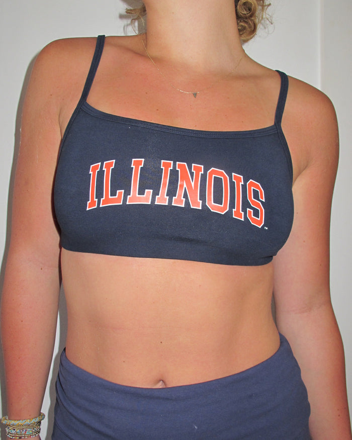 Illinois Block Bralette