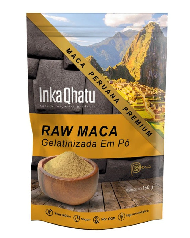 INKA QHATU | Raw Maca Gelatinizada (150 Gramas)