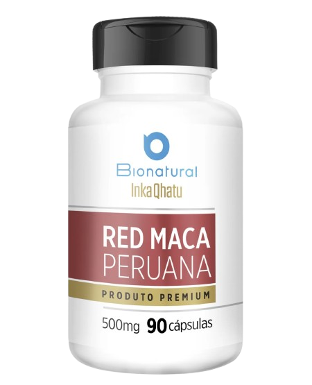 INKA QHATU | Red Maca Peruana 500 mg (90 Cápsulas)