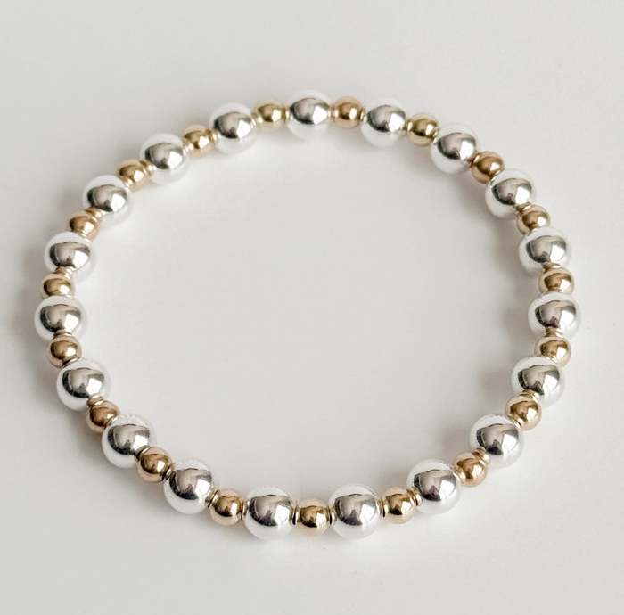 Isabel Mixed Metal Bracelet | Waterproof