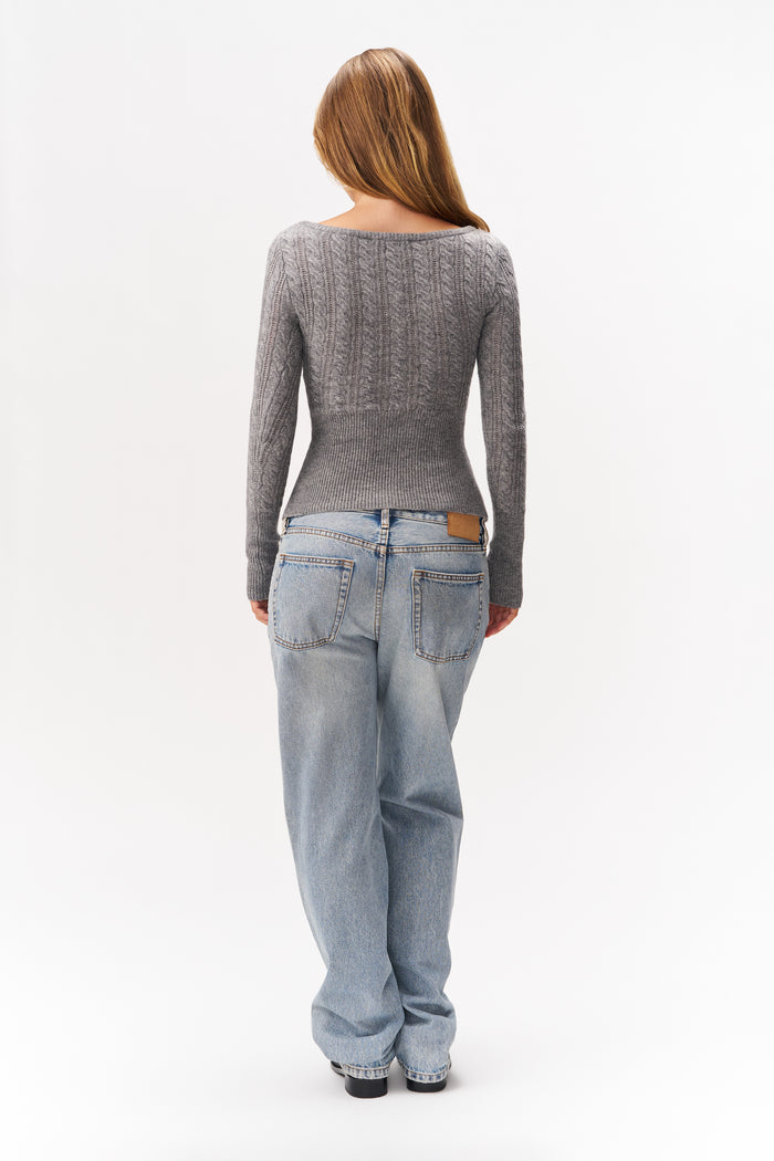 Jolie Henley in Heather Grey