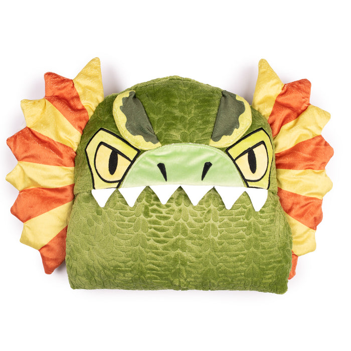 Jurassic Park Dilophosaurus Cosplay Hooded Blanket