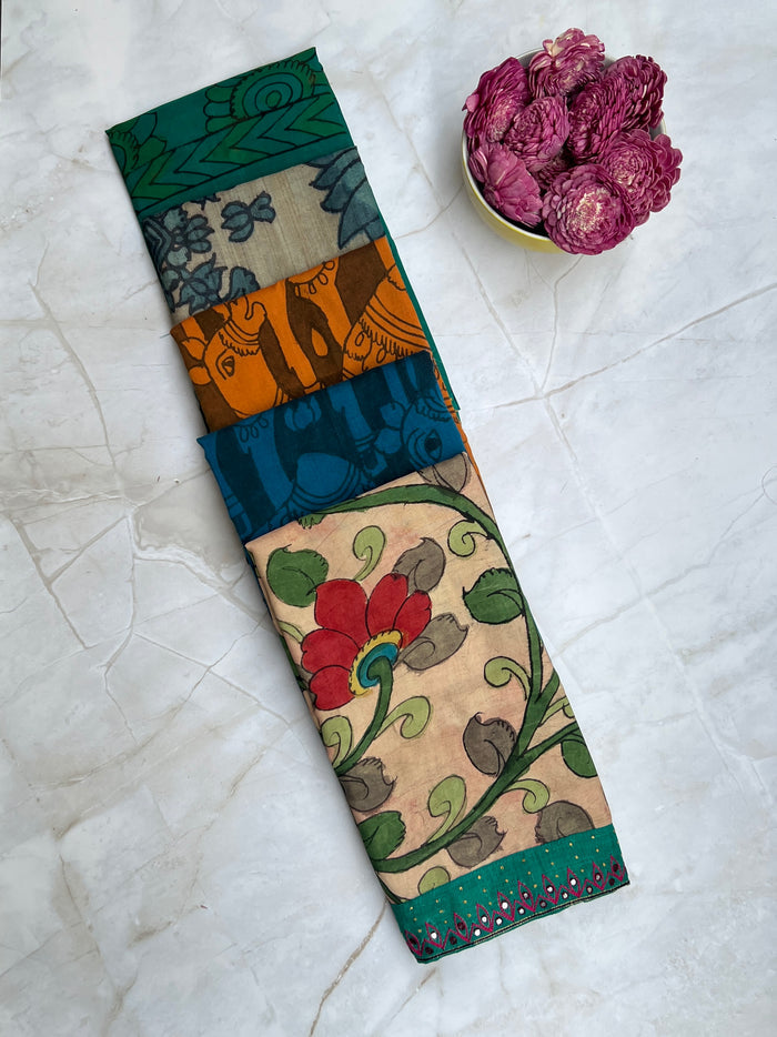 Kalamkari Silk Blouse Set