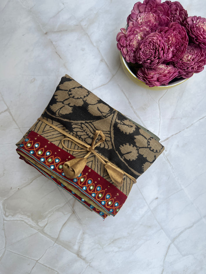 Kalamkari Silk Blouse Set