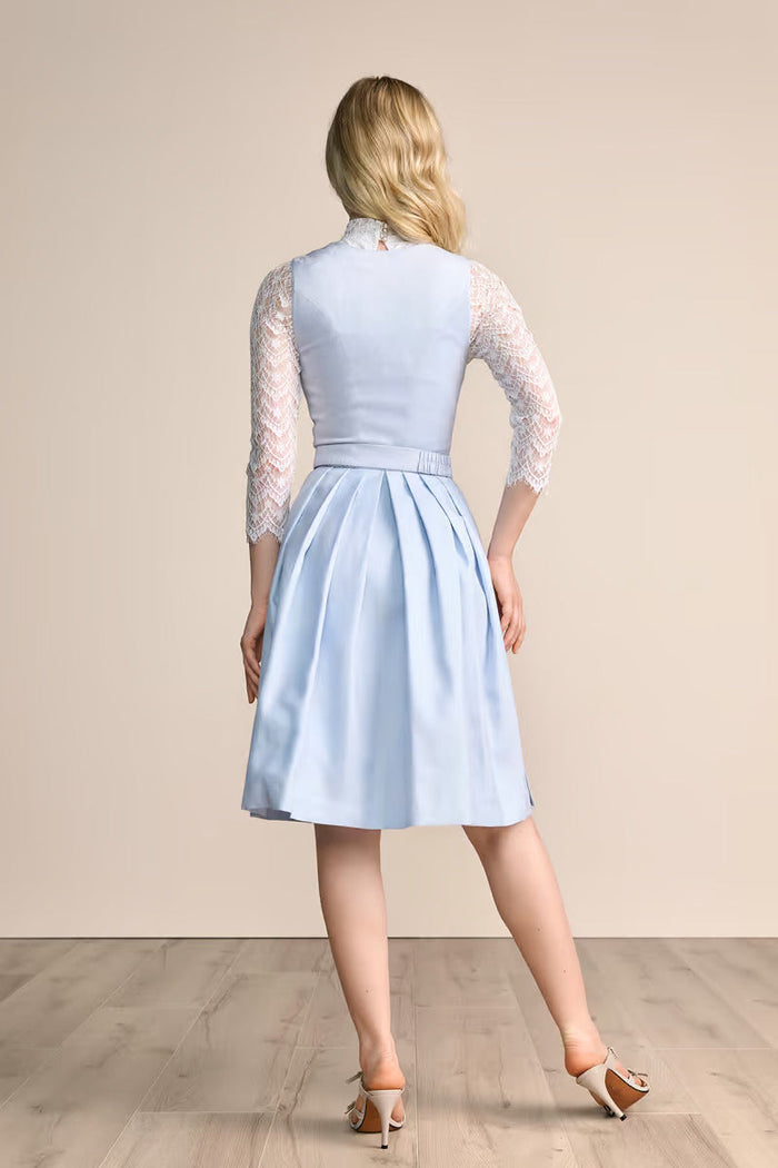 Kruger Alisha Midi Dirndl, Light Blue — 60cm 2pc Set