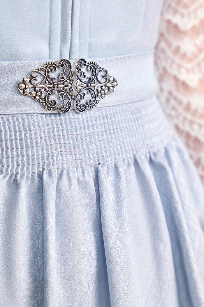 Kruger Alisha Midi Dirndl, Light Blue — 60cm 2pc Set