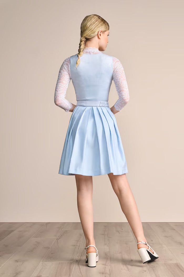 Kruger Alisha Mini Dirndl, Light Blue — 50cm 2pc Set