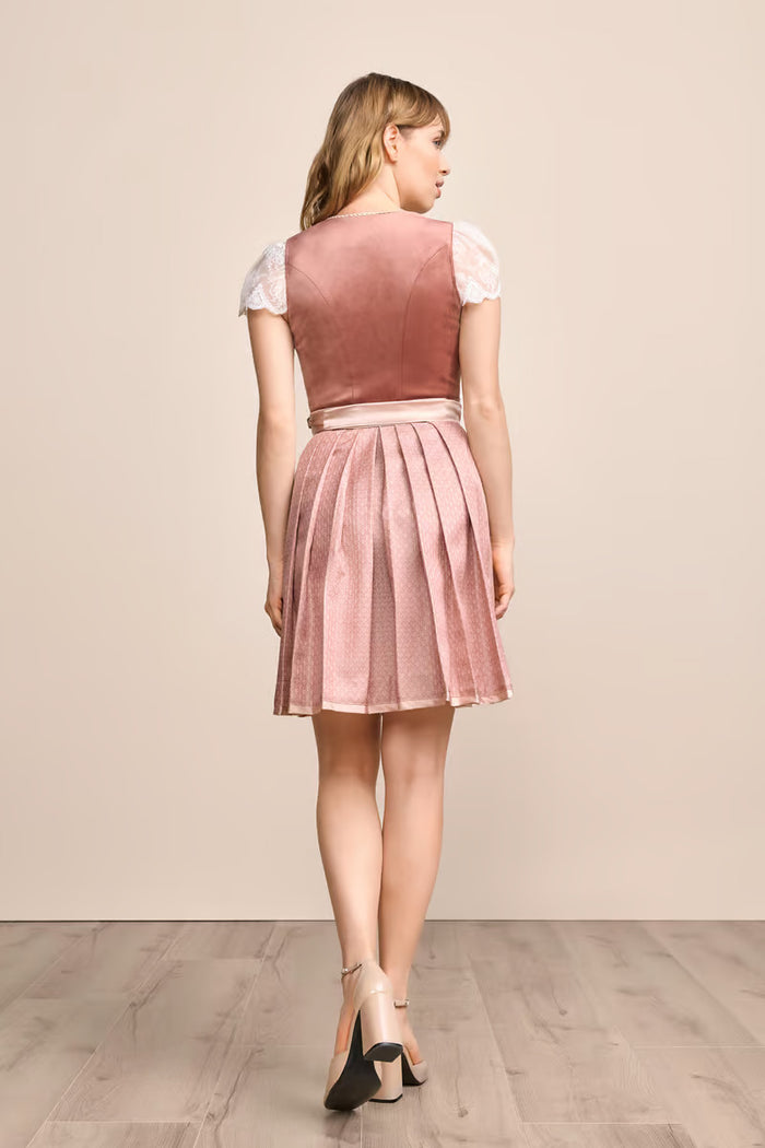 Kruger Dena Mini Dirndl, Red — 50cm 2pc Set