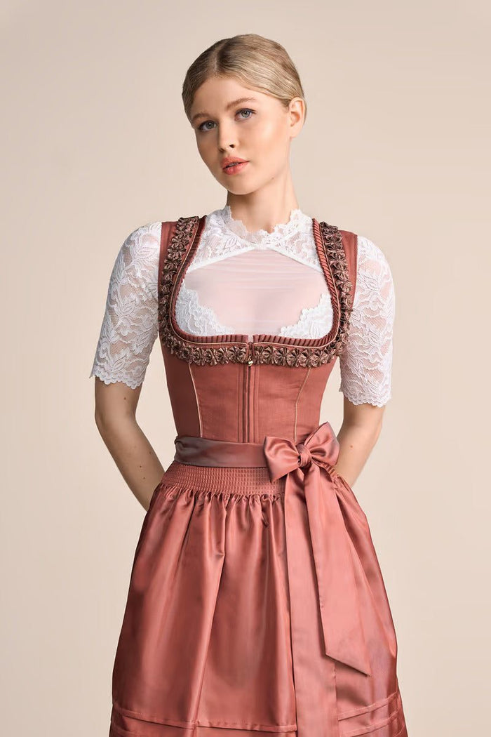 Kruger Marielle Mini Dirndl, Red — 50cm 2pc Set