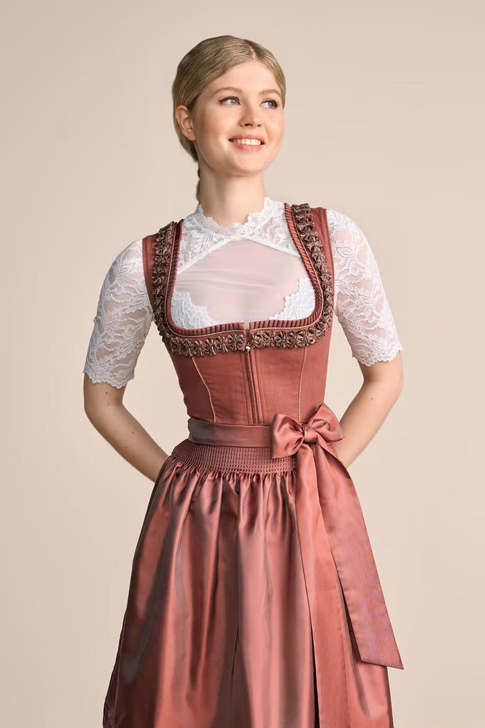 Kruger Marielle Mini Dirndl, Red — 50cm 2pc Set