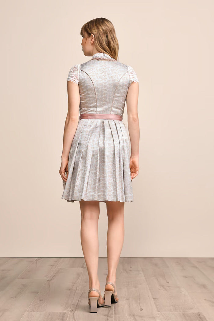 Kruger Mini Dirndl 2pcs. 50cm "Emilija" gray