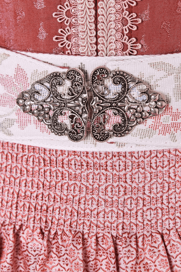 Kruger Prunella Midi Dirndl, Red — 60cm 2pc Set