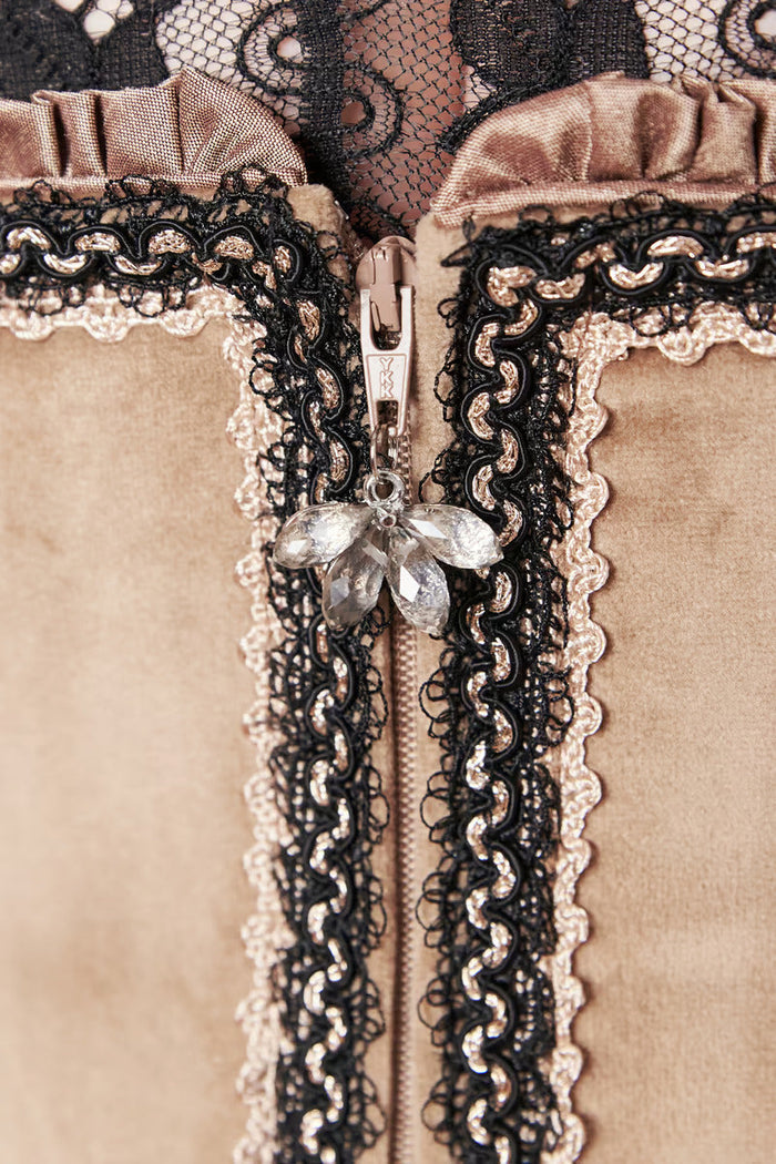Kruger Selene Mini Dirndl, Brown — 50cm 2pc Set