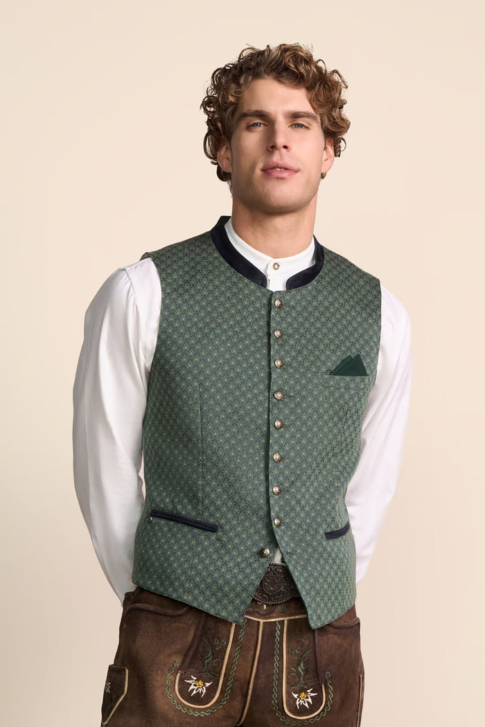 Kruger Traditional Vest "Lianor" green (54)