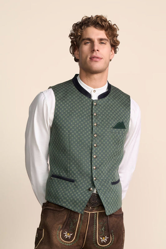 Kruger Traditional Vest "Lianor" green (54)
