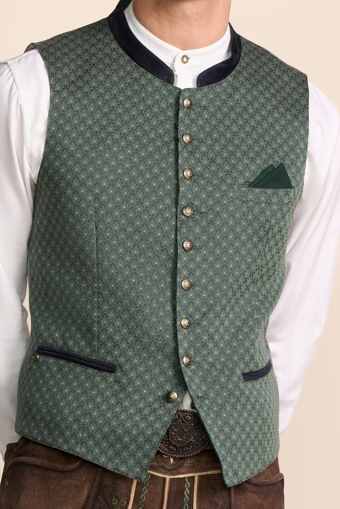 Kruger Traditional Vest "Lianor" green (54)