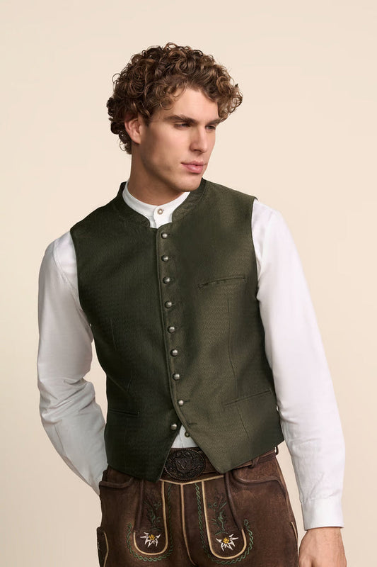 Kruger Traditional Vest "Malino" olive (54)