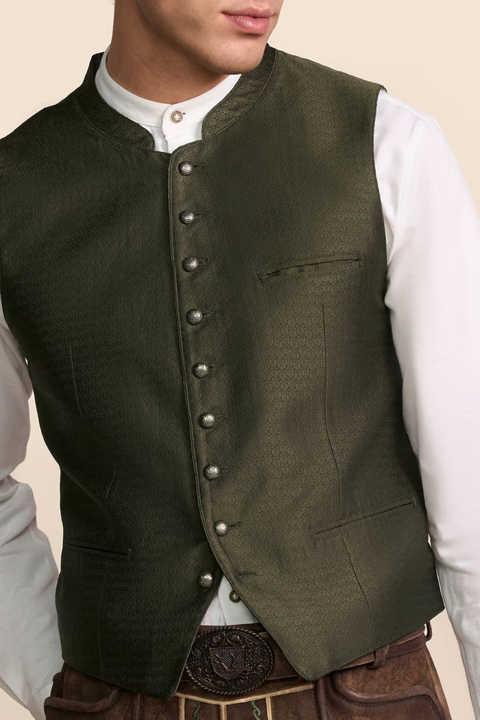 Kruger Traditional Vest "Malino" olive (54)