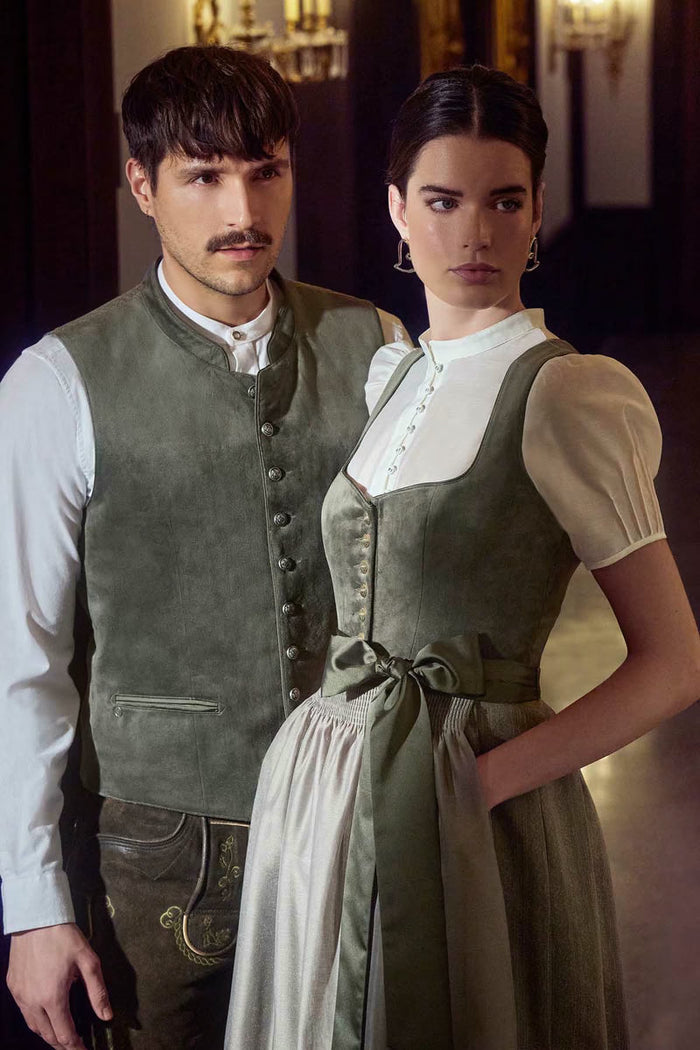 Kruger Traditional Vest "Theodoros" green