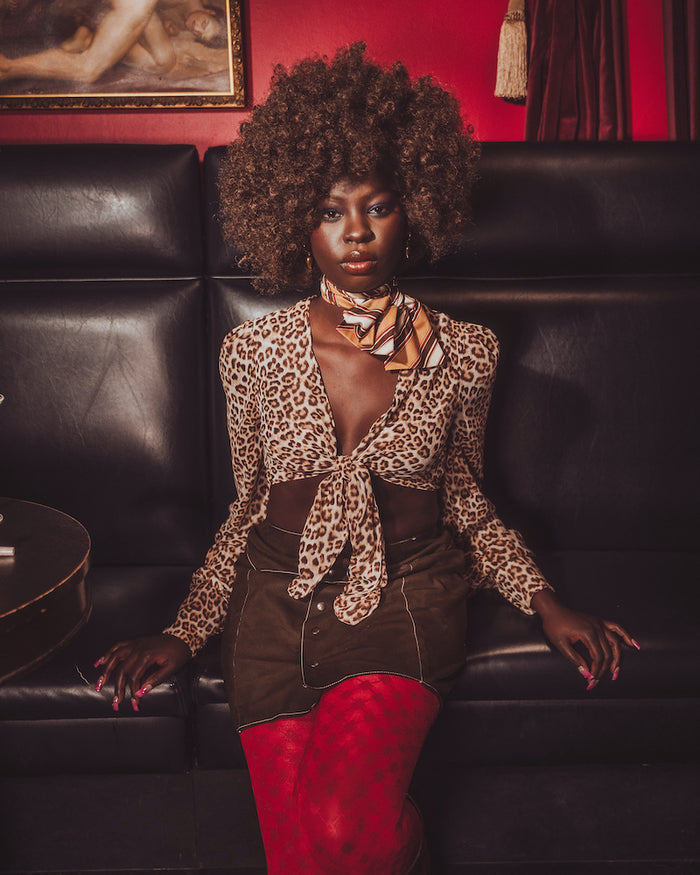Leona Crop Blouse- Soul Sister since 1969
