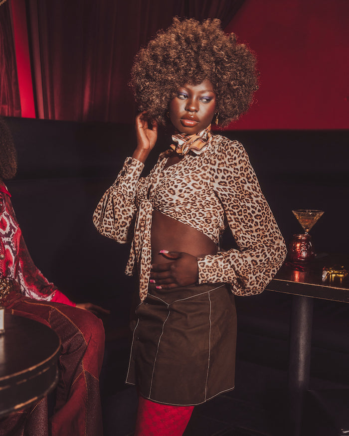 Leona Crop Blouse- Soul Sister since 1969