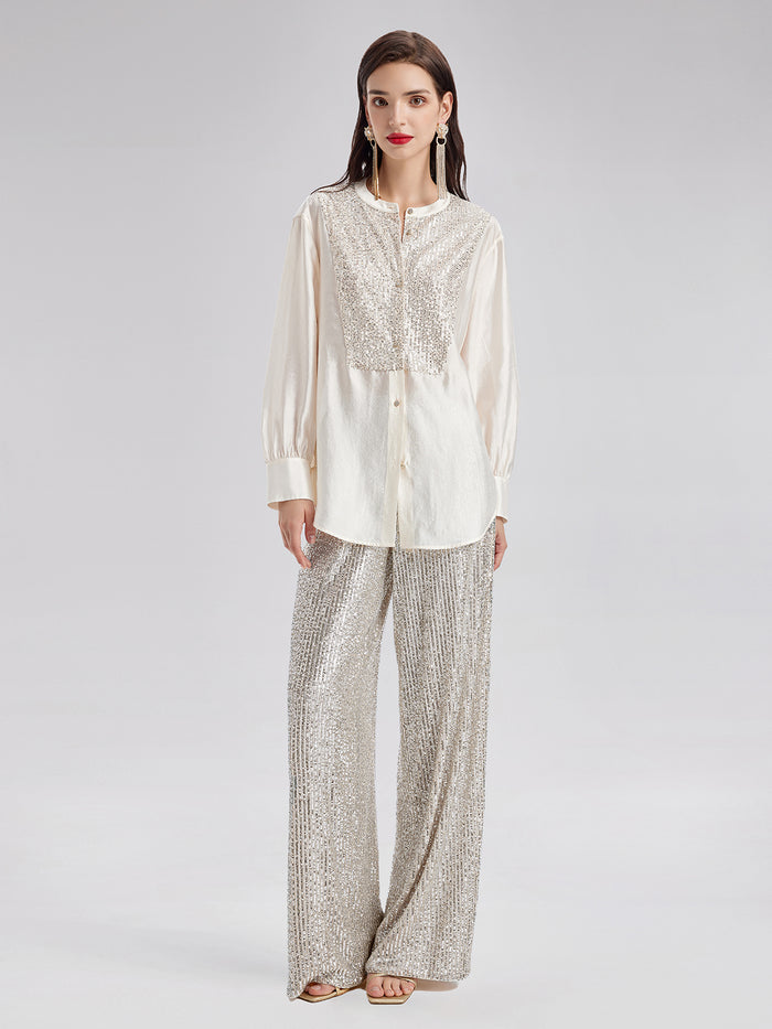 Contemporary wardrobe item with soft fabric and relaxed silhouette