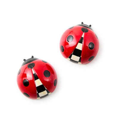 Mackenzie Childs Magnets Lady Bug