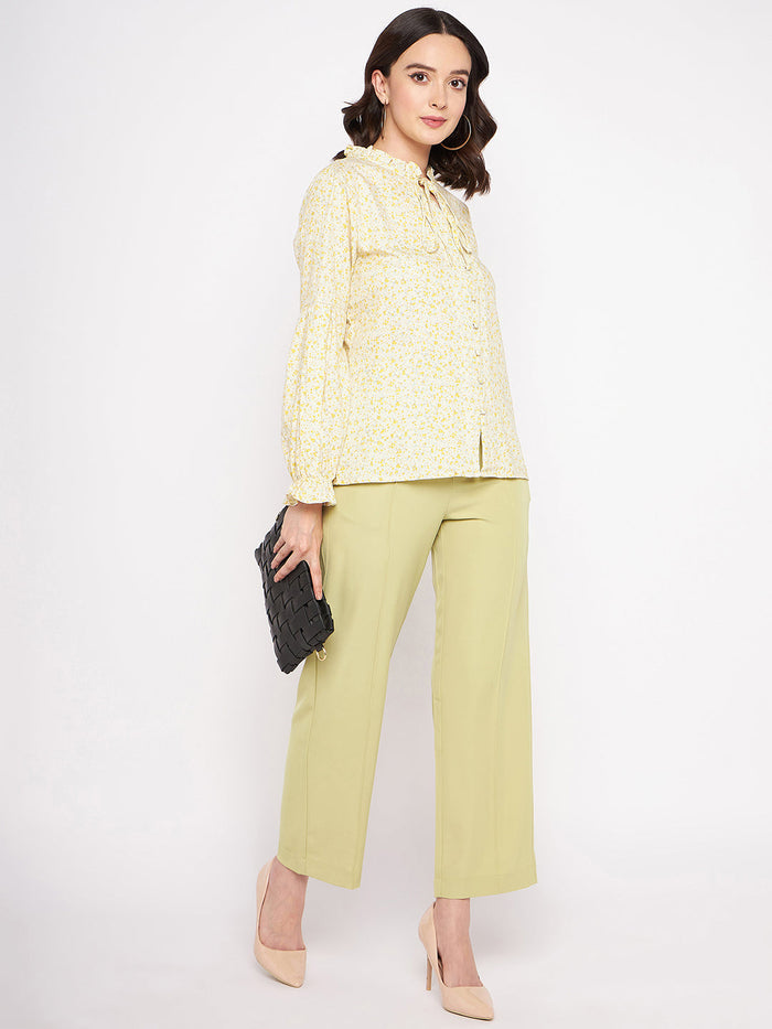 Madame Lime Green Trouser