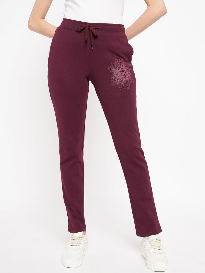 Madame Solid Purple Bottom
