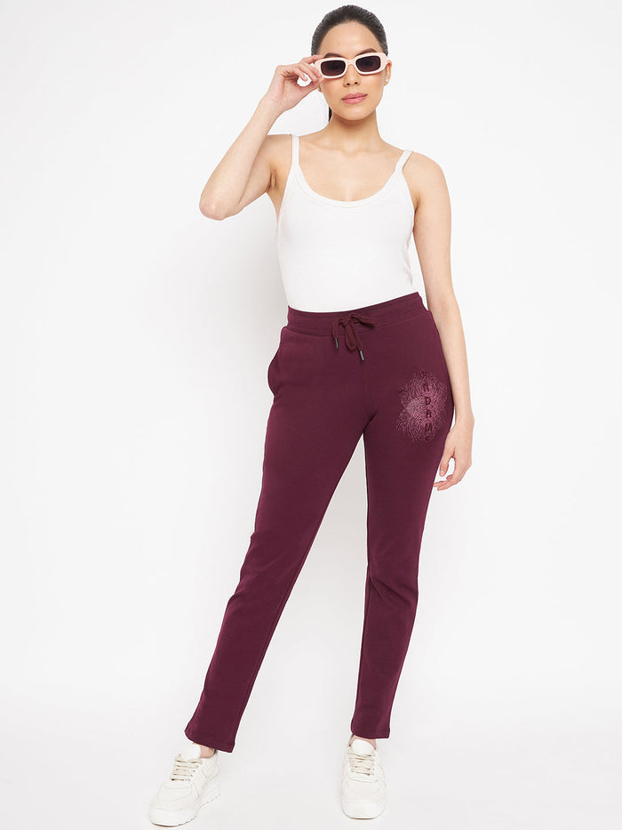 Madame Solid Purple Bottom