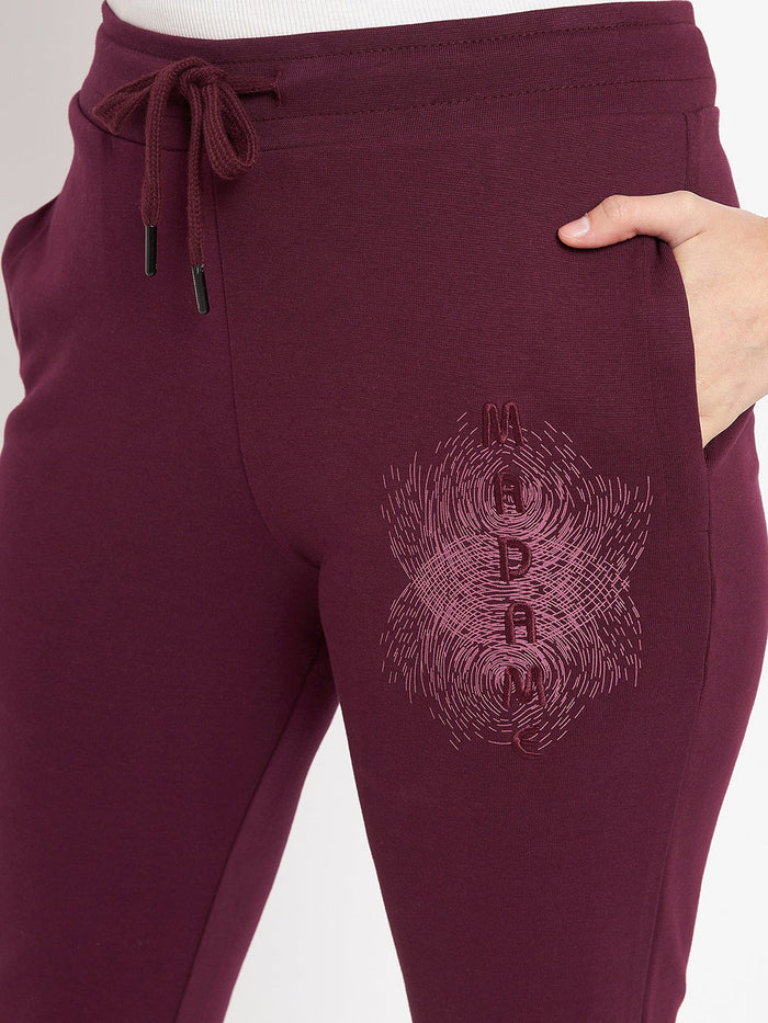 Madame Solid Purple Bottom