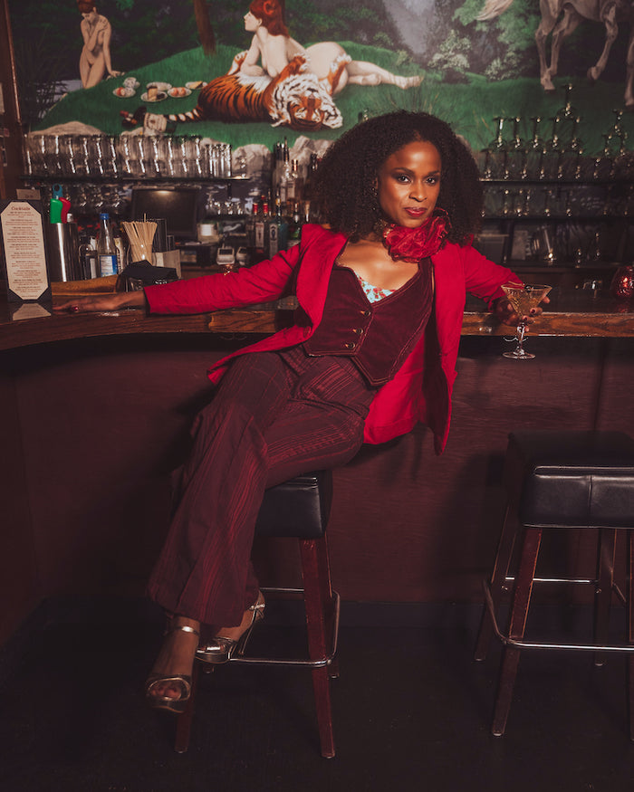 Red Mademoiselle Blazer- Sou Sister since 1969