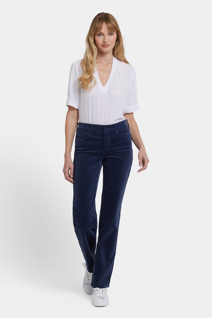 Marilyn Straight Pants - Dark Night