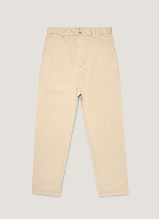 Men's Regular Fit Chino in Light Stone
