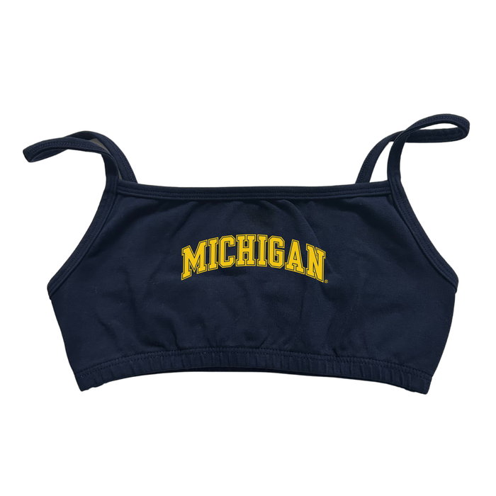 Michigan Arch Halftime Bralette